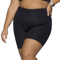 Bermuda Plus Size Fitness Selene 24940-001 Bermuda Plus Size Fitness Selene 24940-001