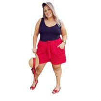 Bermuda Plus Size Meia Coxa 211015