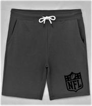 Bermuda Plus Size Moletinho Masculina NFL Super Bowl Football.