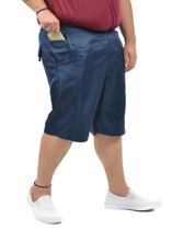 Bermuda plus size porta celular fenomenal