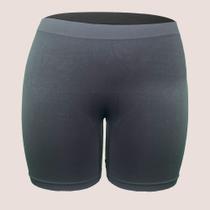 Bermuda Plus Size Segunda Pele Cintura Alta Sem Costura Bermuda Plus Size Segunda Pele Cintura Alta Sem Costura
