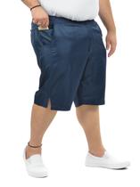 Bermuda plus size social bolso celular fenomenal