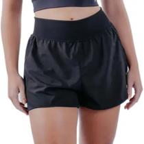 Bermuda Poker Short Runner Sunset Feminino cor:pretotamanho:M Bermuda Poker Short Runner Sunset Feminino cor:pretotamanho:M