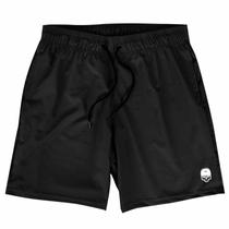 Bermuda Praia Elastano Premium Preto WSS Skull