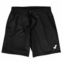 Bermuda Praia Elastano Premium Preto WSS T-Rex Game Bermuda Praia Elastano Premium Preto WSS T-Rex Game