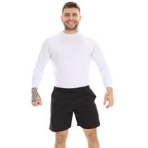 Bermuda Preta Masculina Fristyle Tactel Com Bolso Esportiva Bermuda Preta Masculina Fristyle Tactel Com Bolso Esportiva