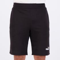 Bermuda Puma ESS NO. 1 Logo Preta Bermuda Puma ESS NO. 1 Logo Preta
