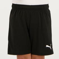 Bermuda Puma Teamrise Juvenil Preta