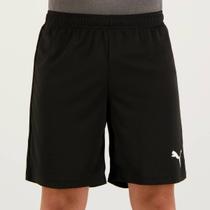 Bermuda Puma Teamrise Preta Bermuda Puma Teamrise Preta