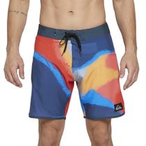 Bermuda Quiksilver Everyday Wave Days Scallop 18" SM Laranja Bermuda Quiksilver Everyday Wave Days Scallop 18" SM Laranja