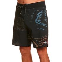 Bermuda Quiksilver Highlite Scallop 19" S24 Preto Bermuda Quiksilver Highlite Scallop 19" S24 Preto