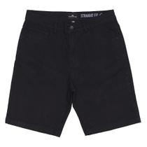 Bermuda Quiksilver Jeans Everyday Black SM25 Masculina Preto