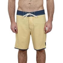 Bermuda Quiksilver Original Scallop 18 Amarelo