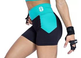 Bermuda Recorte Lateral Roupa Academia Corrida Feminina