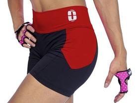 Bermuda Recorte Lateral Roupa Academia Corrida Feminina