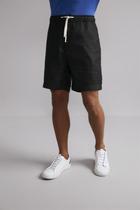 Bermuda Relax Linen Blend - Preto Bermuda Relax Linen Blend - Preto