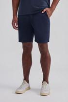 Bermuda Reserva Masculina Casual Linho Azul Marinho - Tamanho 42 - Cor Azul marinho