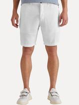 Bermuda Reserva Masculina Casual Linho Branca Tamanho Calças:40