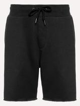 Bermuda Reserva Masculina Moletom Basica New Preta Bermuda Reserva Masculina Moletom Basica New Preta