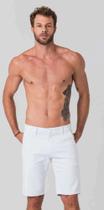 Bermuda rock&soda chino branca masculina Bermuda rock&soda chino branca masculina