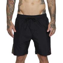 Bermuda RVCA Breakout Elastic 18" SM25 Masculina Preto