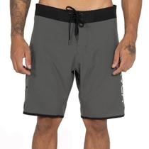 Bermuda RVCA Eastern Color 18" WT25 Masculina Cinza Bermuda RVCA Eastern Color 18" WT25 Masculina Cinza
