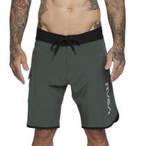 Bermuda RVCA Eastern Color 19" SM25 Masculina Verde Militar Bermuda RVCA Eastern Color 19" SM25 Masculina Verde Militar