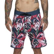 Bermuda RVCA Eastern Floral 18" SM25 Masculina Multi Cores Bermuda RVCA Eastern Floral 18" SM25 Masculina Multi Cores
