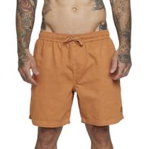 Bermuda RVCA Escape Elastic SM25 Masculina Marrom Bermuda RVCA Escape Elastic SM25 Masculina Marrom