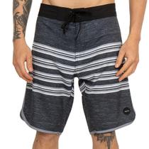 Bermuda RVCA Mid Stripes SM26 Masculina Preto