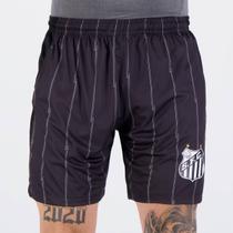 Bermuda Santos Classic Preta Bermuda Santos Classic Preta