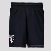 Bermuda São Paulo Brotar Infantil Preta