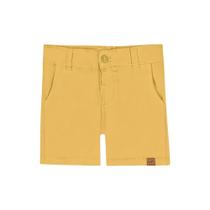 Bermuda Sarja Amarela Infantil Coloritta Bermuda Sarja Amarela Infantil Coloritta
