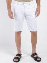 Bermuda Sarja Bivik Masculina BRANCO Bermuda Sarja Bivik Masculina BRANCO