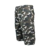 Bermuda Sarja Brim Camuflada Militar Cargo 5 bolsos Cordão Elástico Masculina Barato Bermuda Sarja Brim Camuflada Militar Cargo 5 bolsos Cordão Elástico Masculina Barato