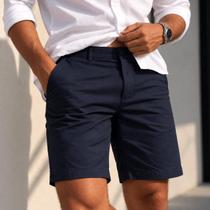 Bermuda Sarja Colorida Masculina Alfaiataria Sport Elastano Diversas Cores - Envio Rápido - PRIME STAR