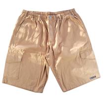 Bermuda Sarja com Elastano Cargo Elástico com Ajuste Cordao Interno Jamer 50 ao 58 Bermuda Sarja com Elastano Cargo Elástico com Ajuste Cordao Interno Jamer 50 ao 58