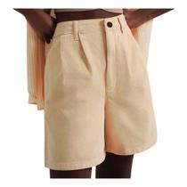 Bermuda Sarja Feminina Hering Amarelo Claro - HBTFYXLSN
