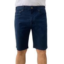 Bermuda Sarja Fideli Giorno Regular Azul BR50501844 - Azul 50 Bermuda Sarja Fideli Giorno Regular Azul BR50501844 - Azul 50