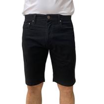 Bermuda Sarja Fideli Giorno Regular Preta BR50401671 - Preto 44 Bermuda Sarja Fideli Giorno Regular Preta BR50401671 - Preto 44