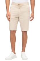 Bermuda Sarja Hangar 33 Jogger Com Cadarço Bege Marfim Bermuda Sarja Hangar 33 Jogger Com Cadarço Bege Marfim