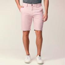Bermuda Sarja Individual Right Ve25 Rosa Claro Masculino