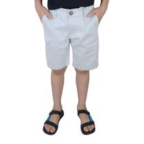 Bermuda Sarja Infantil Masculina Ogochi Essencial Cinza