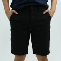 Bermuda Sarja KDU Casual Slim Com Bolsos