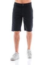 Bermuda Sarja Masculina Arauto Slim Preta Bermuda Sarja Masculina Arauto Slim Preta