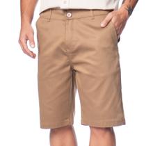 Bermuda Sarja Masculina Dixie Slim Caqui Bermuda Sarja Masculina Dixie Slim Caqui