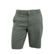 Bermuda Sarja Masculina King&Joe Casual Verde Militar - BM21102