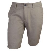 Bermuda Sarja Masculina King&Joe Slim Marrom - BM00101