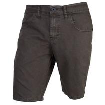 Bermuda Sarja Masculina Ogochi Casual Color Marrom - 003523