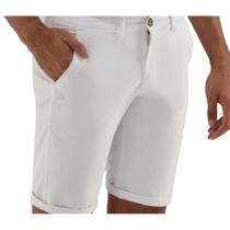 Bermuda Sarja Masculina Ogochi Essencial 003528005 Branco